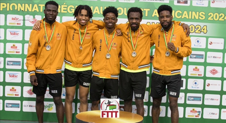 Championnats rgionaux ouest-africains de tennis de table /finale homme par quipe : le Togo qualifi pour les championnats  dAfrique en Ethiopie