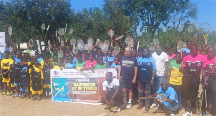 Tchaoudjo/tournoi de badminton et de tennis pour la cohsion : Les meilleurs joueurs rcompenss